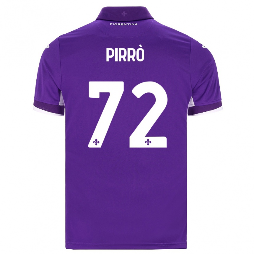 נשים כדורגל Antonio Pirrò #72 סגול לבן ורוד ג'רזי ביתית 2026/27 נשים כדורגל Antonio Pirrò #72 סגול לבן ורוד ג'רזי ביתית 2026/27
