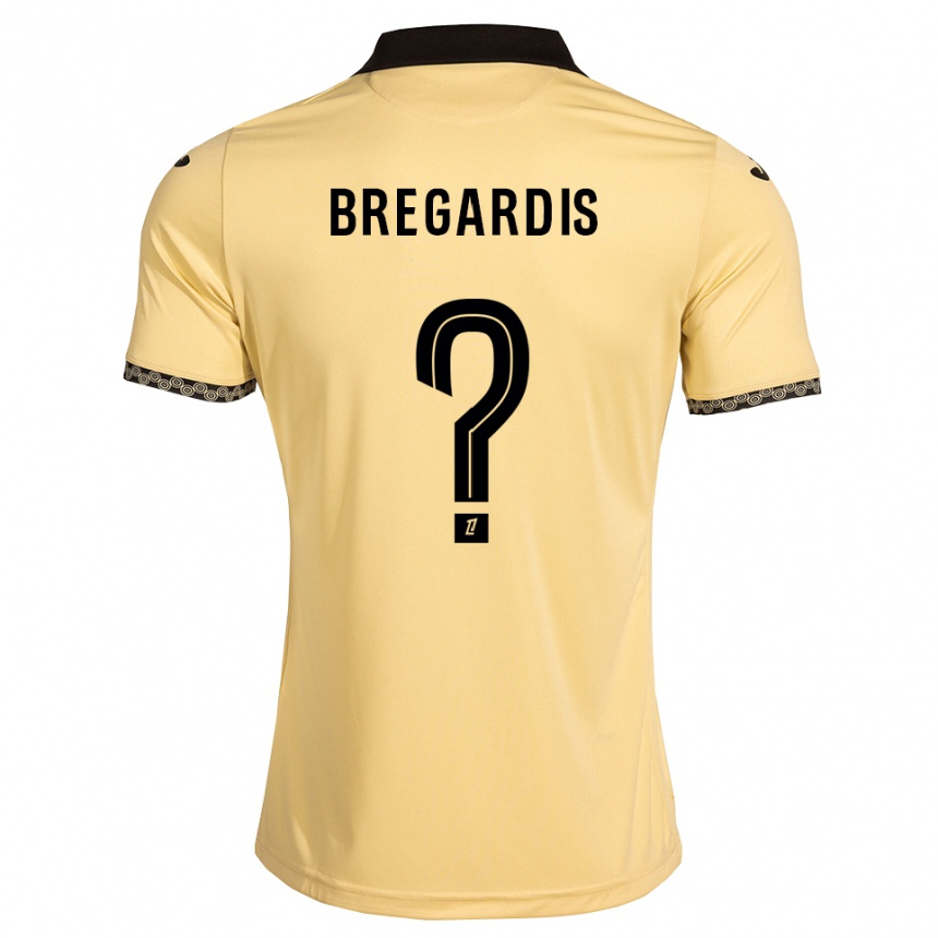 נשים כדורגל Tom Bregardis #0 לבן נאבאחו שחור הרחק ג'רזי 2026/27