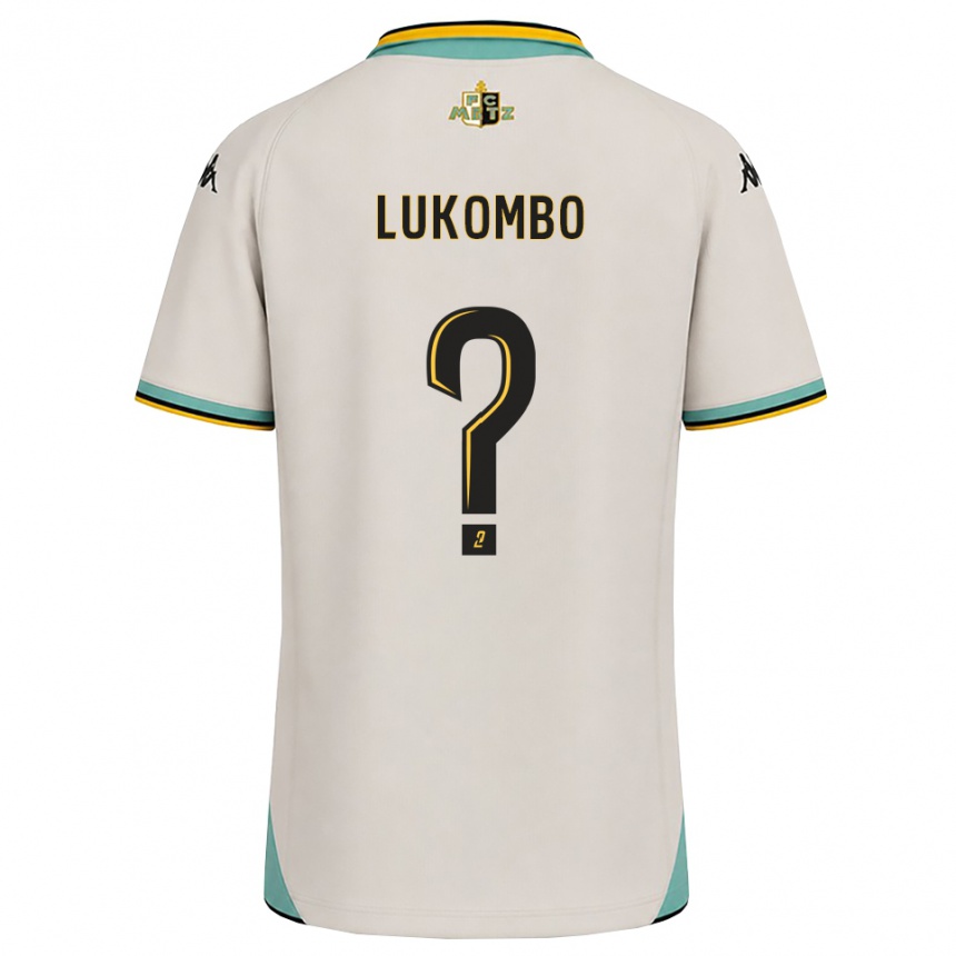 נשים כדורגל Joseph Lukombo #0 לבן פרחוני שחור הרחק ג'רזי 2026/27