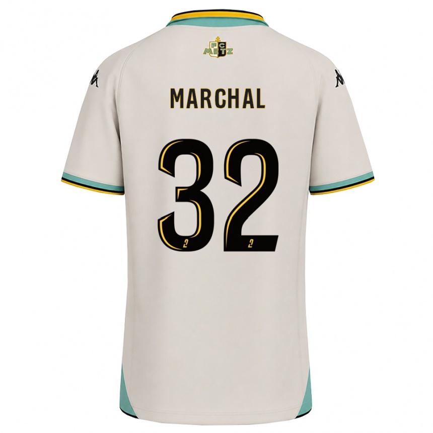 נשים כדורגל Adam Marchal #32 לבן פרחוני שחור הרחק ג'רזי 2026/27