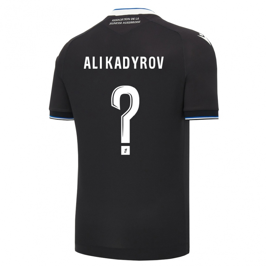 נשים כדורגל Tourpal Ali Kadyrov #0 שחור כחול לבן הרחק ג'רזי 2026/27