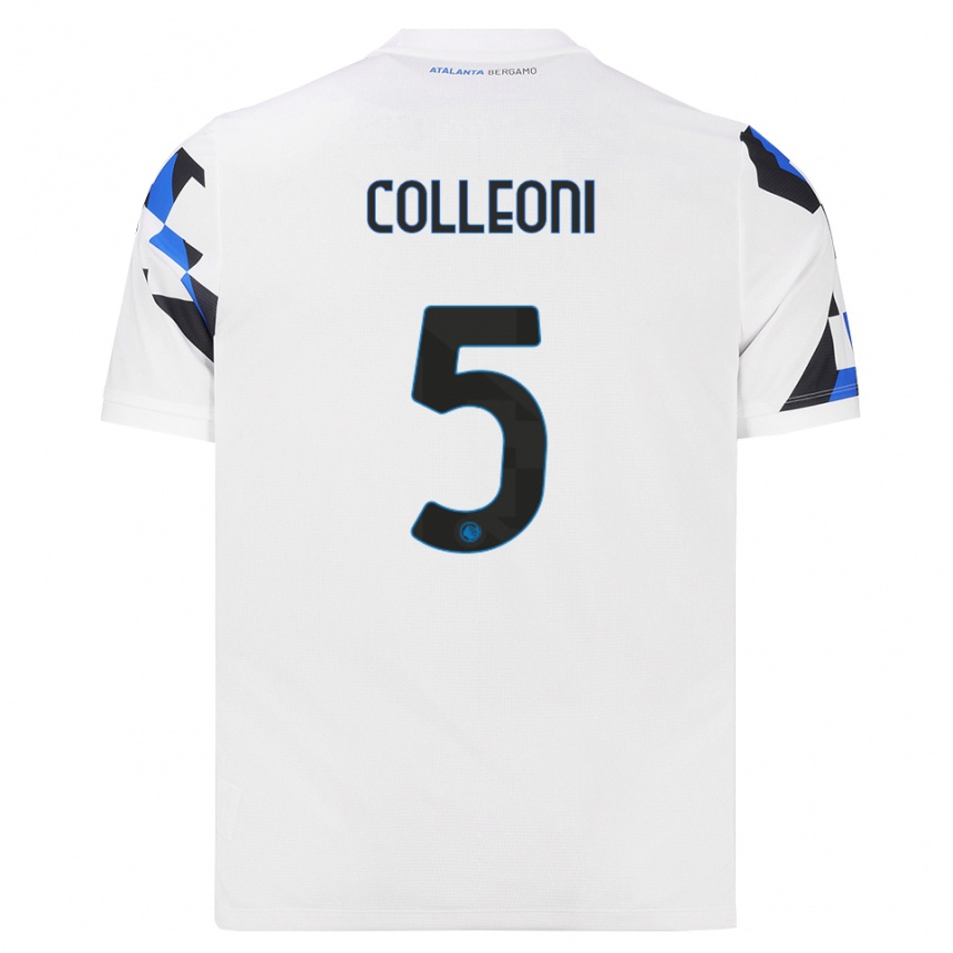 נשים כדורגל Giorgio Colleoni #5 לבן אדום כחול הרחק ג'רזי 2026/27