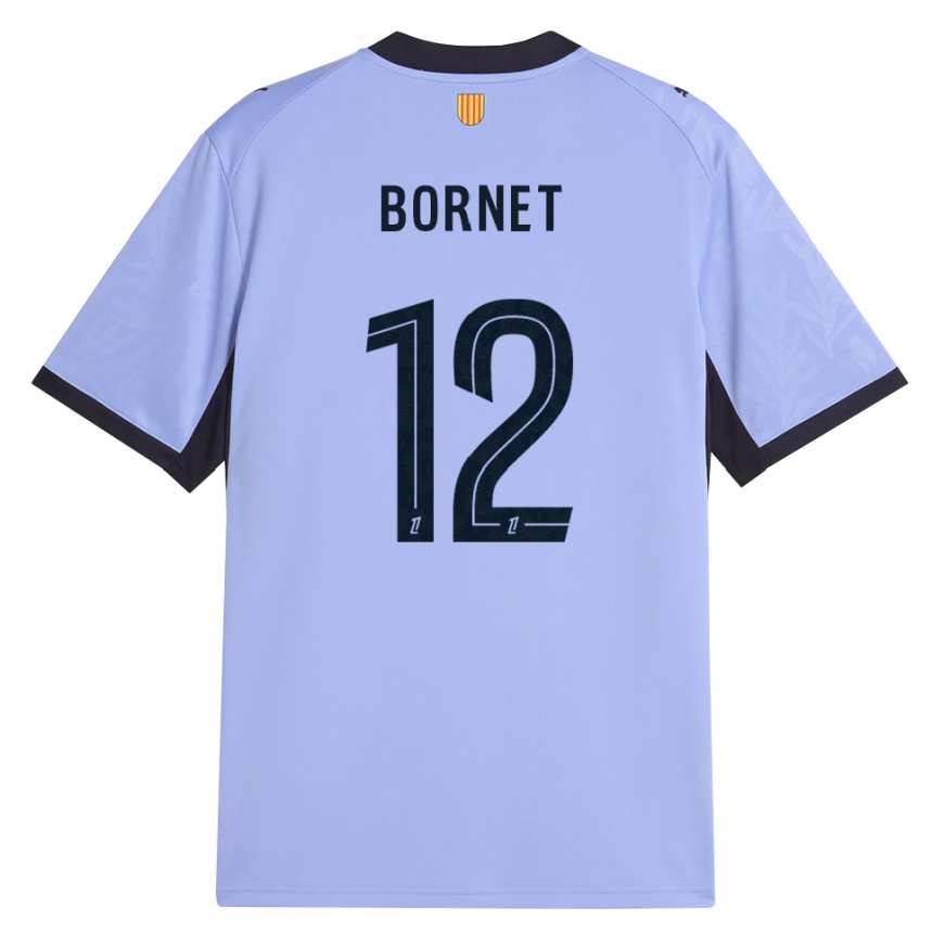 נשים כדורגל Camille Bornet #12 שחור לבנדר ג'רזי קיט שלישי 2026/27 נשים כדורגל Camille Bornet #12 שחור לבנדר ג'רזי קיט שלישי 2026/27