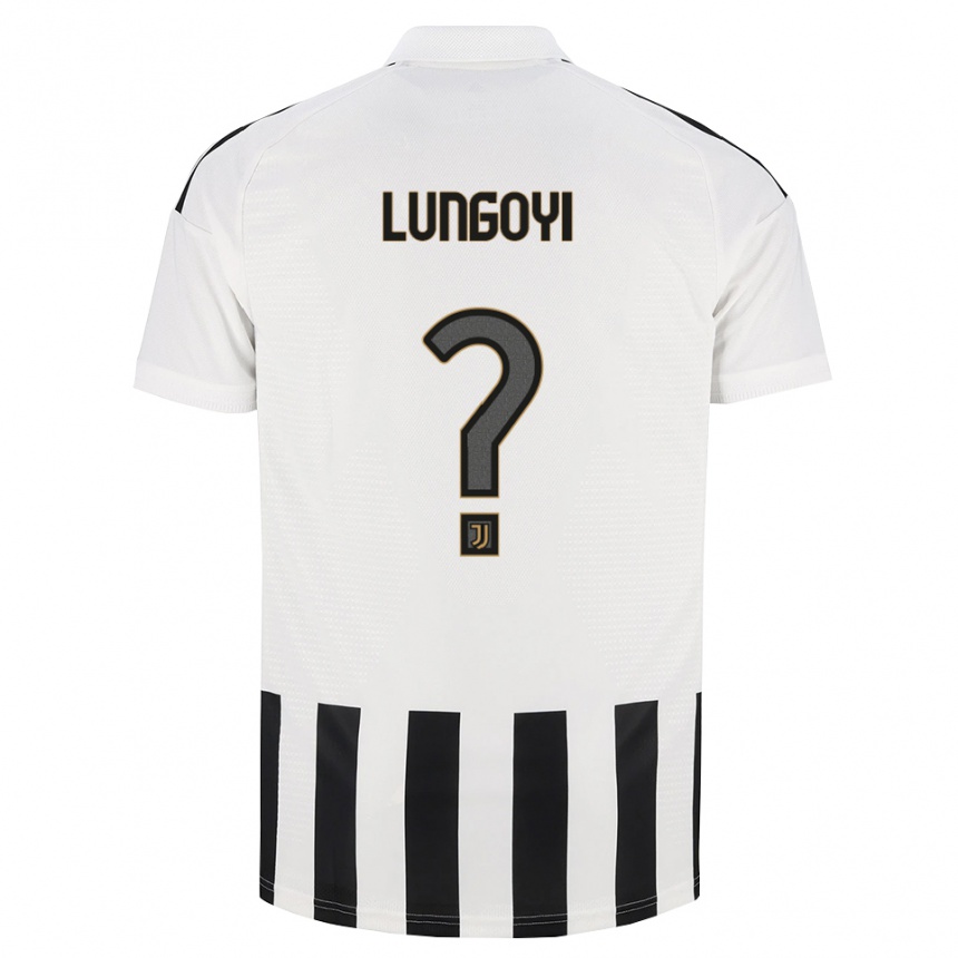 ילדים כדורגל Christopher Lungoyi #0 שחור לבן חום ג'רזי ביתית 2026/27 ילדים כדורגל Christopher Lungoyi #0 שחור לבן חום ג'רזי ביתית 2026/27