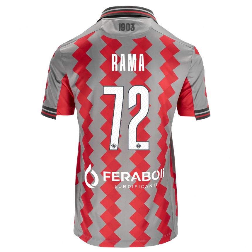 ילדים כדורגל Alex Rama #72 אפור אדום לבן ג'רזי ביתית 2026/27