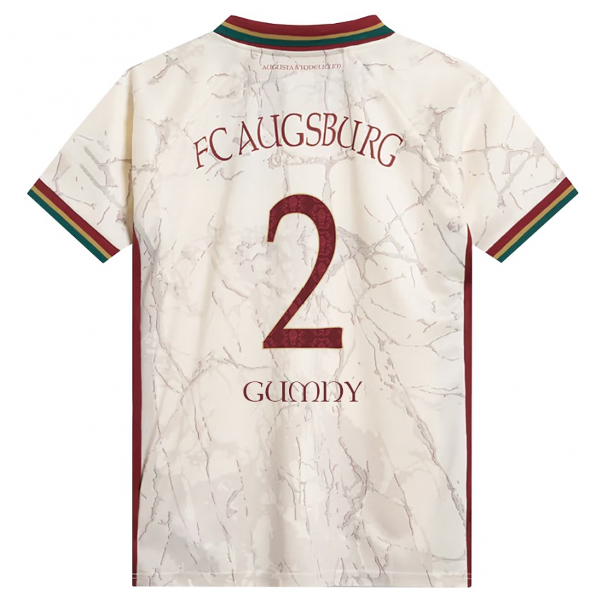 ילדים כדורגל רוברט גומני #2 ירוק אורז לבן בורדו ג'רזי ביתית 2026/27 ילדים כדורגל רוברט גומני #2 ירוק אורז לבן בורדו ג'רזי ביתית 2026/27