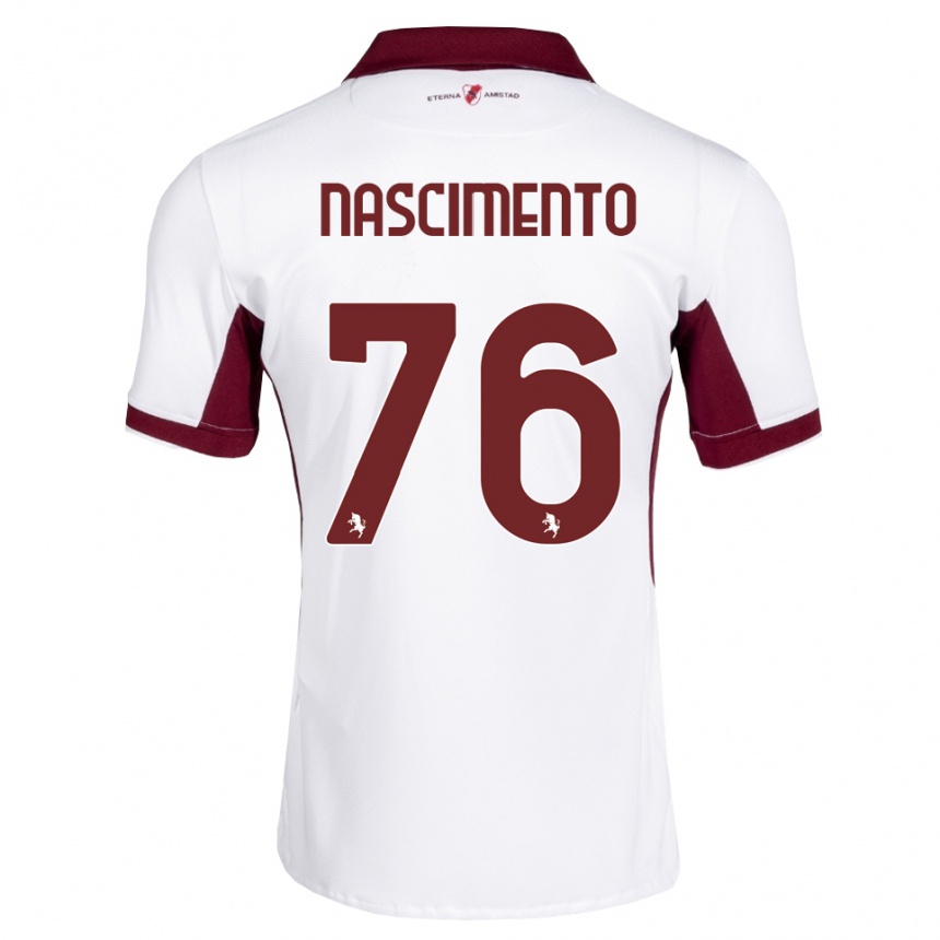 ילדים כדורגל Sandro Nascimento #76 בורדו לבן אדום הרחק ג'רזי 2026/27 ילדים כדורגל Sandro Nascimento #76 בורדו לבן אדום הרחק ג'רזי 2026/27