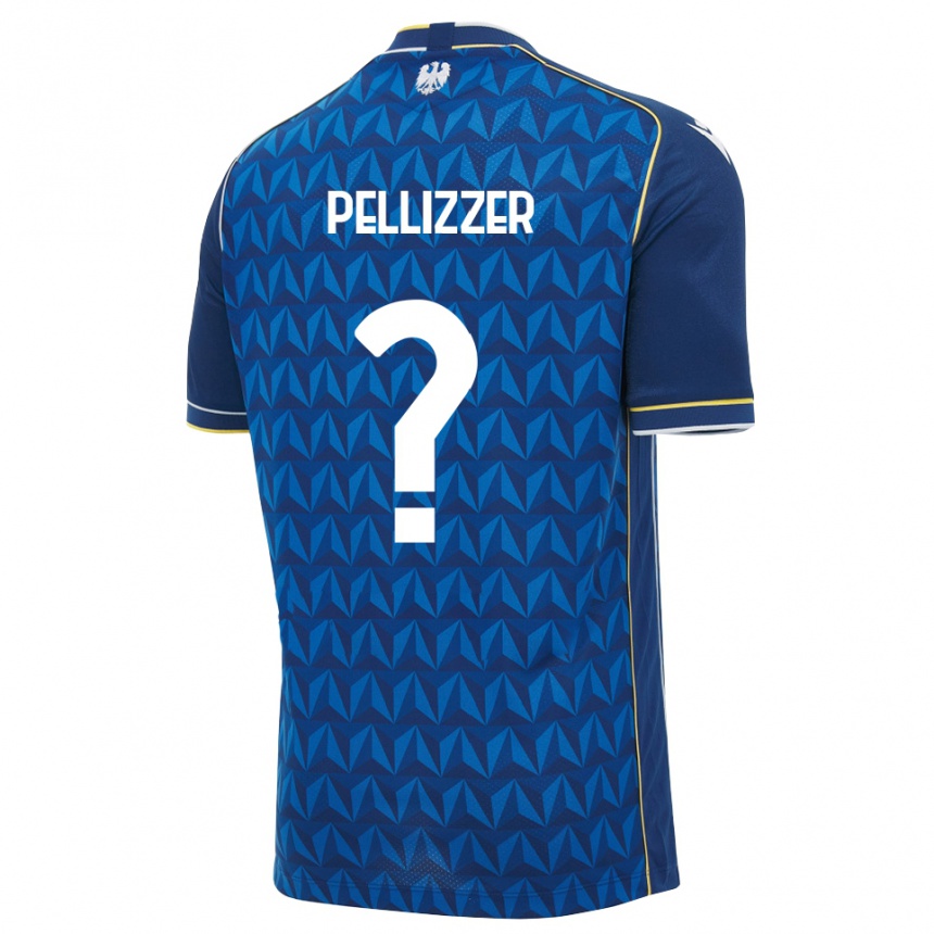 ילדים כדורגל Gabriele Pellizzer #0 כחול מלכותי כחול הרחק ג'רזי 2026/27