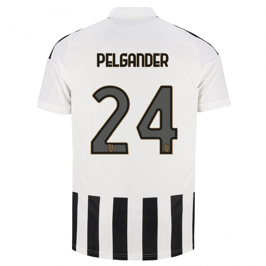 גברים כדורגל Elsa Pelgander #24 שחור לבן חום ג'רזי ביתית 2026/27 גברים כדורגל Elsa Pelgander #24 שחור לבן חום ג'רזי ביתית 2026/27
