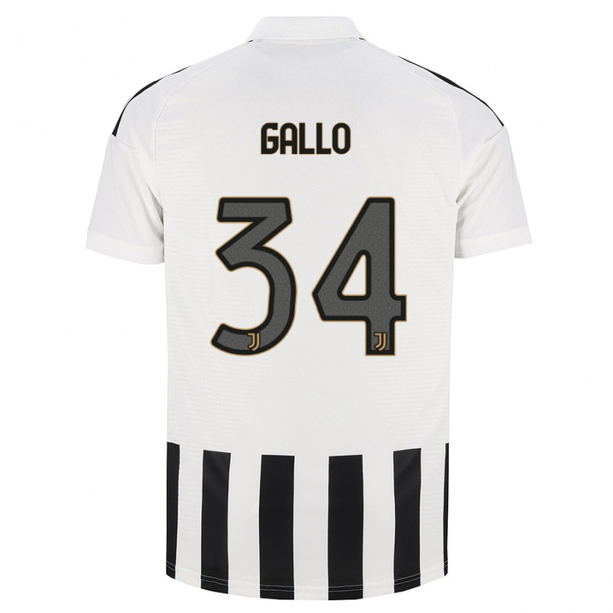 גברים כדורגל Azzurra Gallo #34 שחור לבן חום ג'רזי ביתית 2026/27 גברים כדורגל Azzurra Gallo #34 שחור לבן חום ג'רזי ביתית 2026/27