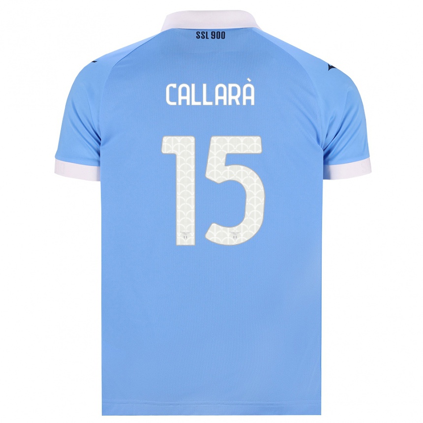 גברים כדורגל Nicholas Callarà #15 כחול שמיים שחור לבן ג'רזי ביתית 2026/27