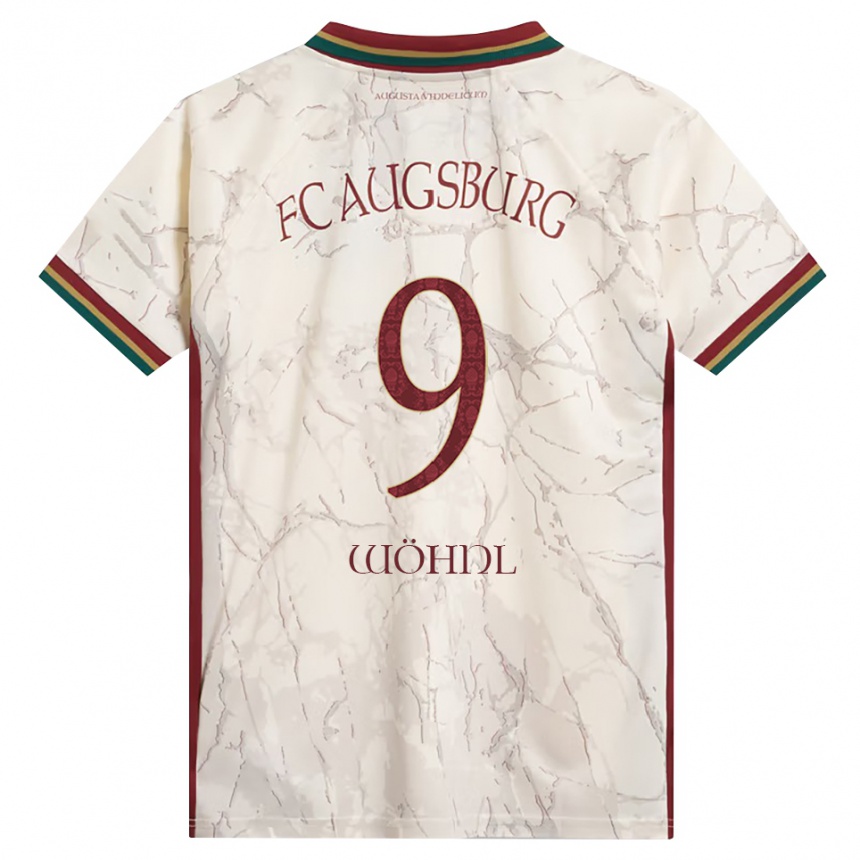 גברים כדורגל Tobias Wöhnl #9 ירוק אורז לבן בורדו ג'רזי ביתית 2026/27
