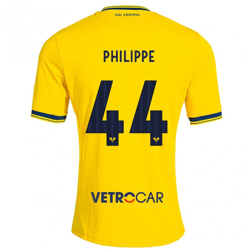 גברים כדורגל Mathis Philippe #44 צהוב אדום הרחק ג'רזי 2026/27 גברים כדורגל Mathis Philippe #44 צהוב אדום הרחק ג'רזי 2026/27