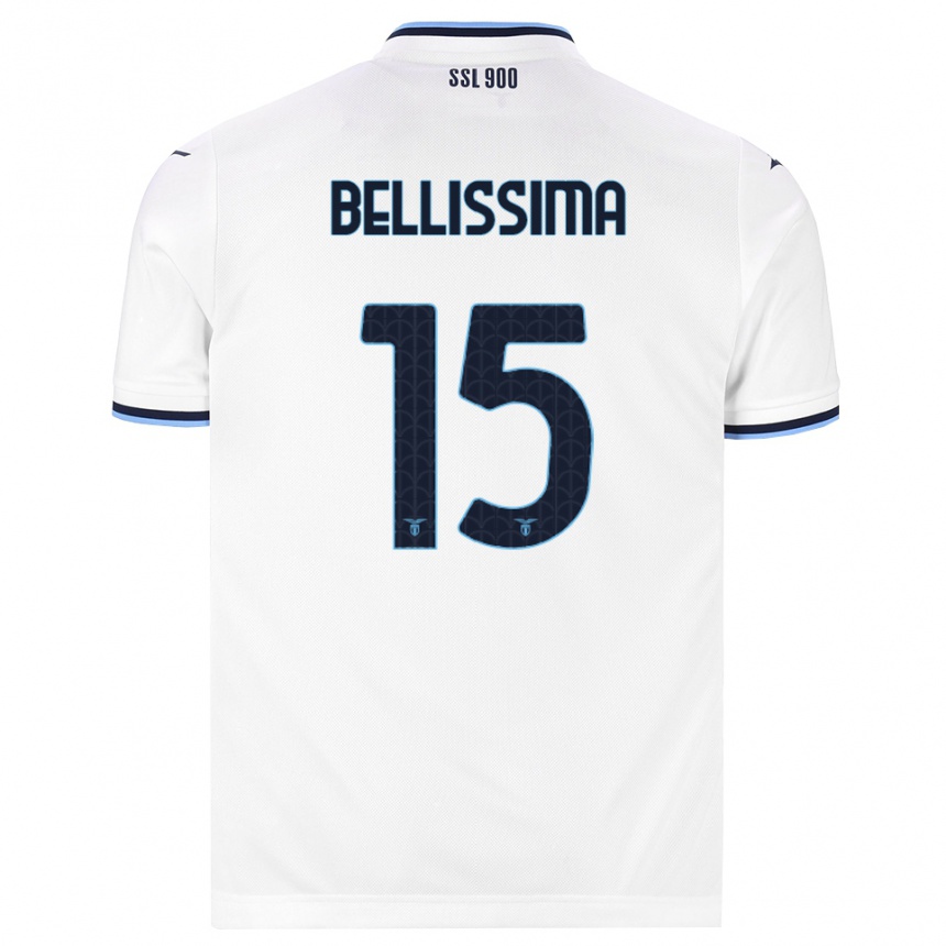 גברים כדורגל Renato Bellissima #15 לבן כחול כהה הרחק ג'רזי 2026/27