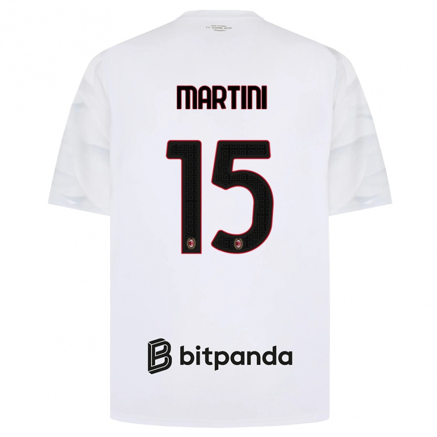 גברים כדורגל Thomas Martini #15 לבן אדום שחור הרחק ג'רזי 2026/27