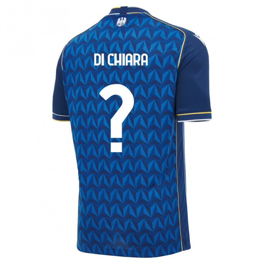 גברים כדורגל Andrea Di Chiara #0 כחול מלכותי כחול הרחק ג'רזי 2026/27