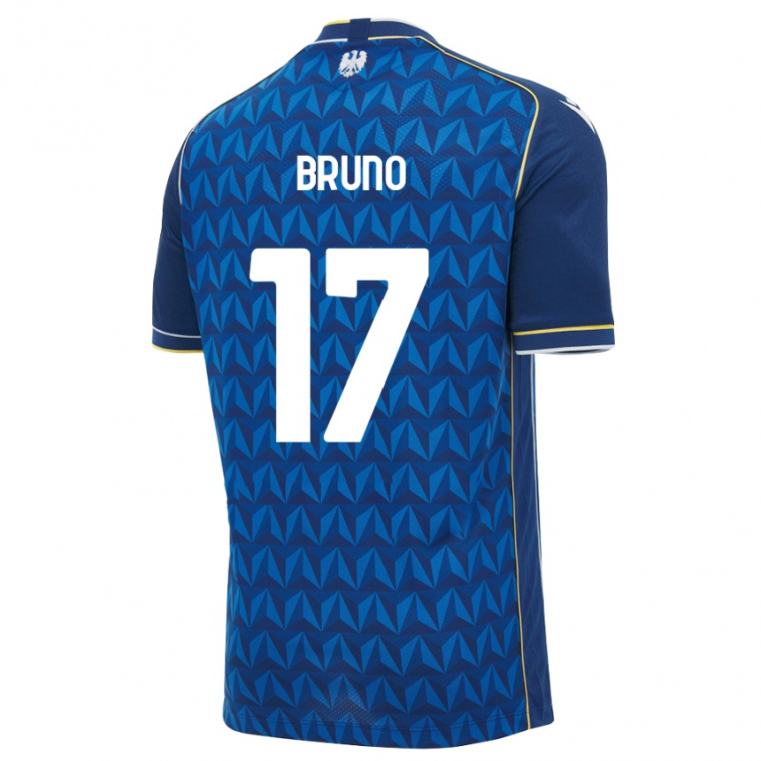 גברים כדורגל Elias Bruno #17 כחול מלכותי כחול הרחק ג'רזי 2026/27