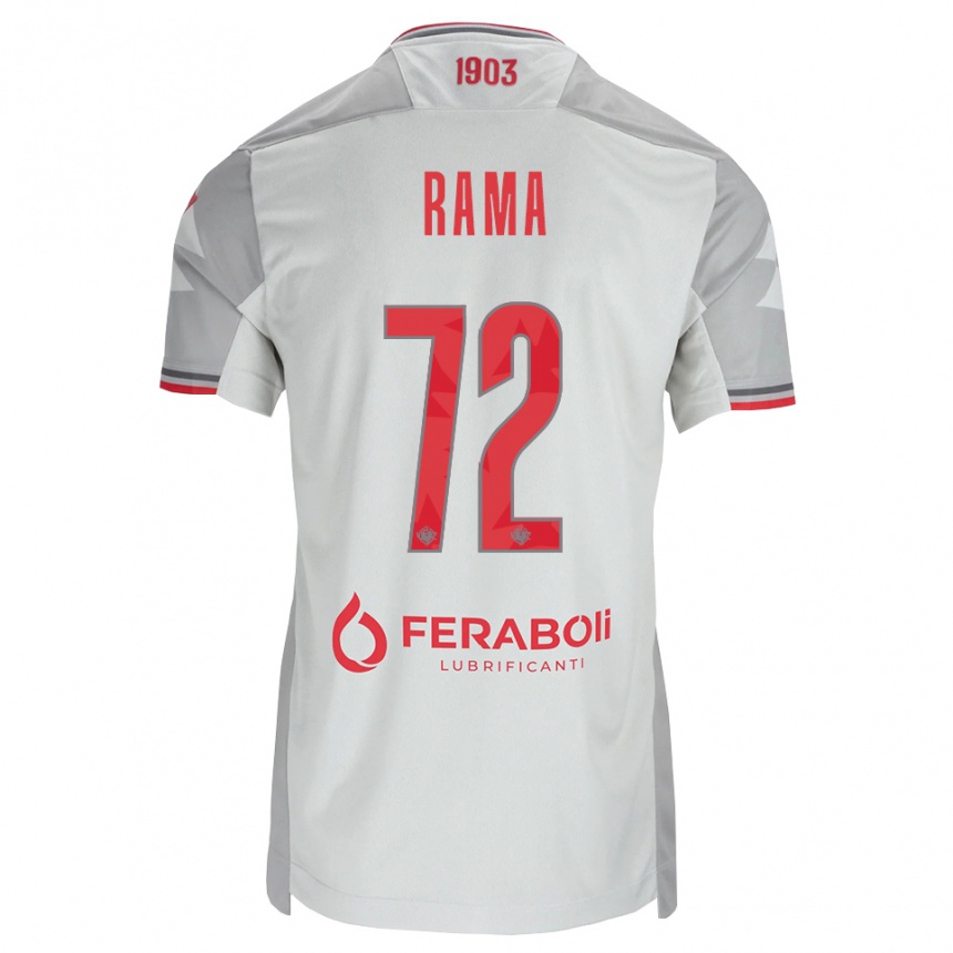 גברים כדורגל Alex Rama #72 אפור לבן אדום הרחק ג'רזי 2026/27