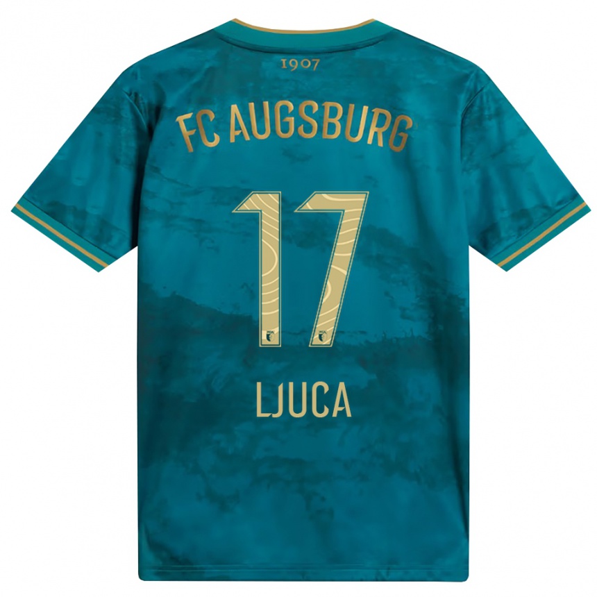 גברים כדורגל Milosch Ljuca #17 ירוק חום הרחק ג'רזי 2026/27