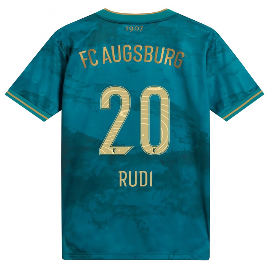 גברים כדורגל Rafael Rudi #20 ירוק חום הרחק ג'רזי 2026/27