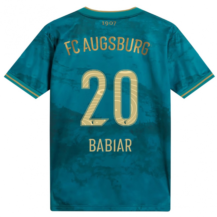 גברים כדורגל Fabian Babiar #20 ירוק חום הרחק ג'רזי 2026/27