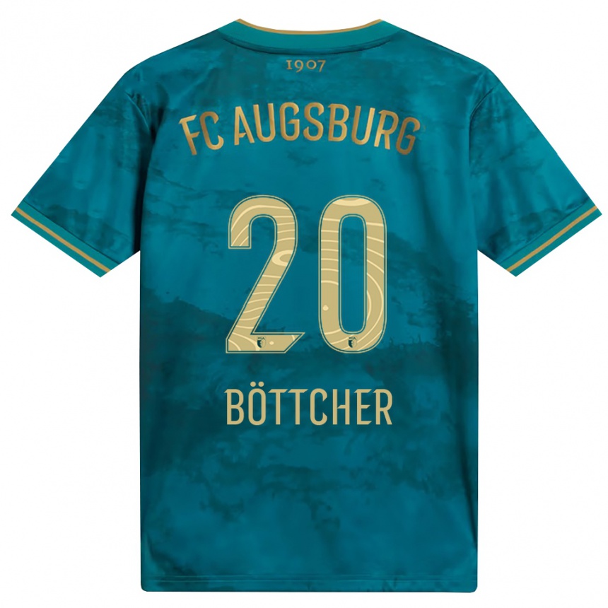 גברים כדורגל Antonia Böttcher #20 ירוק חום הרחק ג'רזי 2026/27
