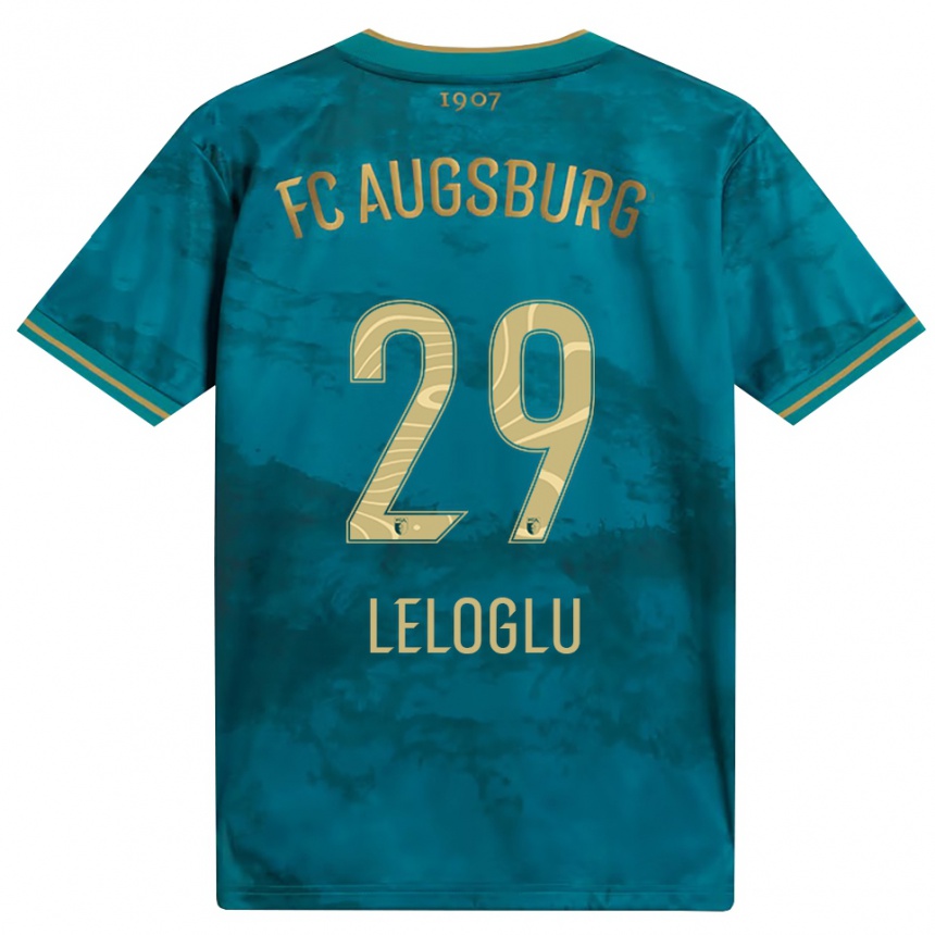 גברים כדורגל Aras Leloglu #29 ירוק חום הרחק ג'רזי 2026/27