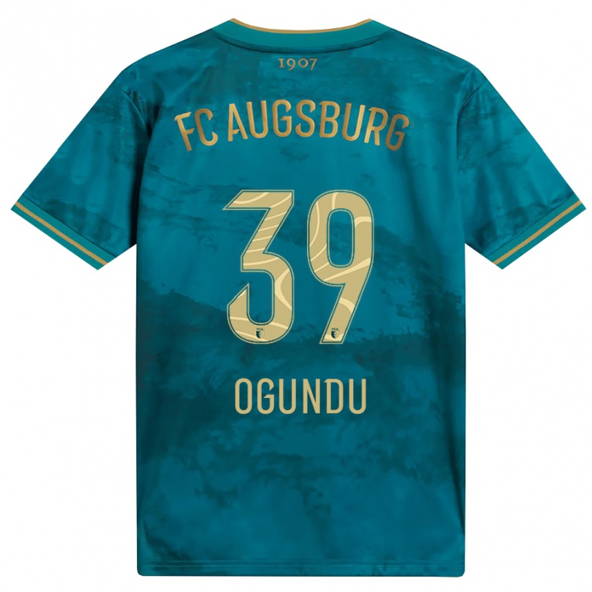 גברים כדורגל אוצ'נה אוגונדוOgundu #39 ירוק חום הרחק ג'רזי 2026/27