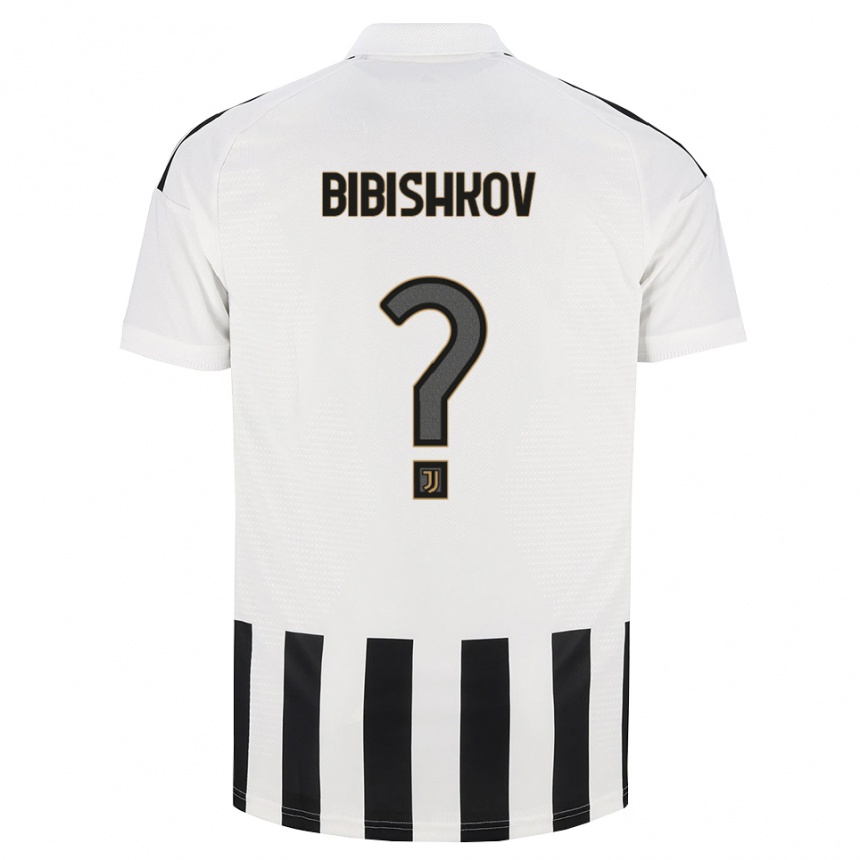 נשים כדורגל Marsel Bibishkov #0 שחור לבן חום ג'רזי ביתית 2026/27