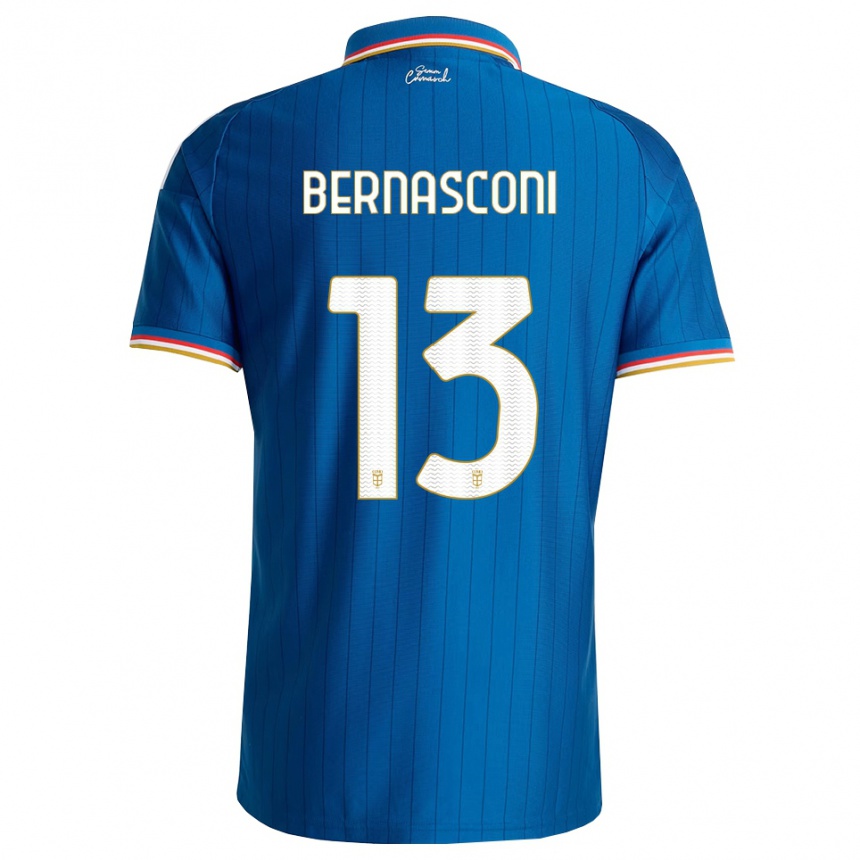 נשים כדורגל Enea Bernasconi #13 כחול לבן אדום ג'רזי ביתית 2026/27