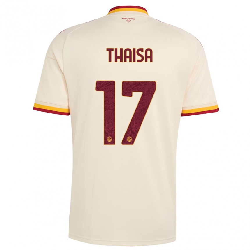 נשים כדורגל טאיזה מנזס #17 שמפניה אדום צהוב הרחק ג'רזי 2026/27