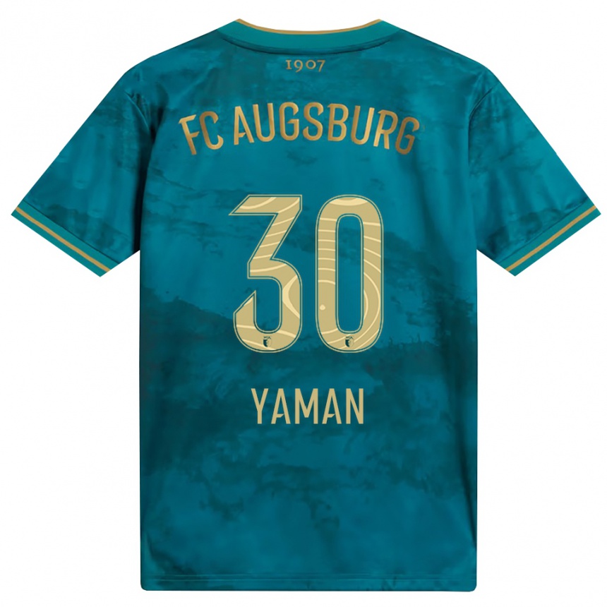 נשים כדורגל Kerim Yaman #30 ירוק חום הרחק ג'רזי 2026/27