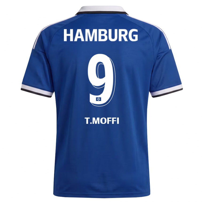 ילדים כדורגל טרם מופי #9 לבן כחול הרחק ג'רזי 2026/27
