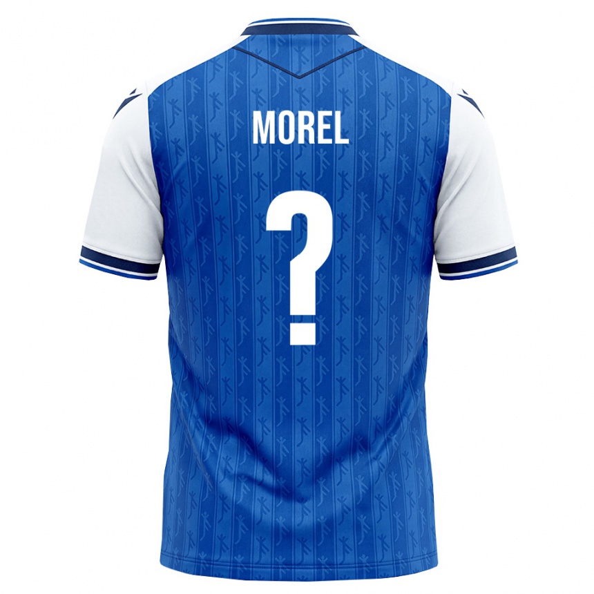 ילדים כדורגל Briek Morel #0 כחול מלכותי לבן ג'רזי ביתית 2026/27