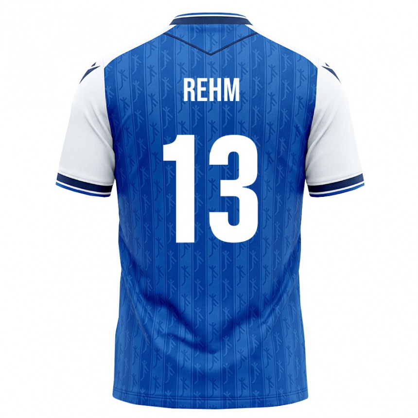 ילדים כדורגל Louis Rehm #13 כחול מלכותי לבן ג'רזי ביתית 2026/27
