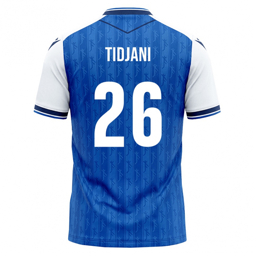 ילדים כדורגל Nouh Tidjani #26 כחול מלכותי לבן ג'רזי ביתית 2026/27