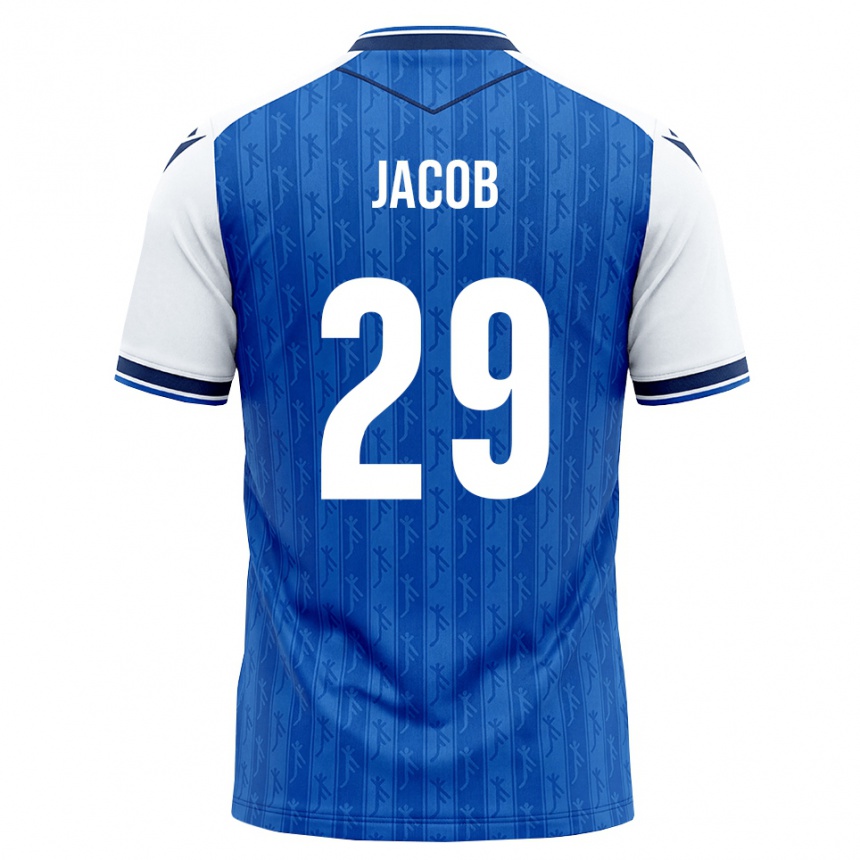 ילדים כדורגל Tyler Jacob #29 כחול מלכותי לבן ג'רזי ביתית 2026/27