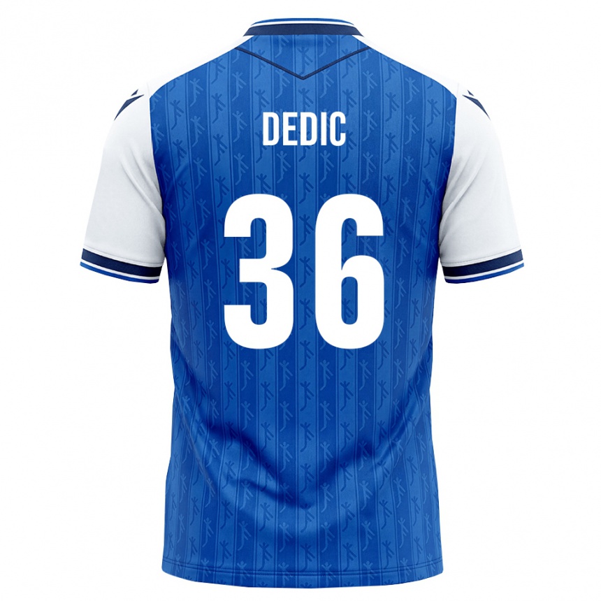 ילדים כדורגל Jakov Dedic #36 כחול מלכותי לבן ג'רזי ביתית 2026/27