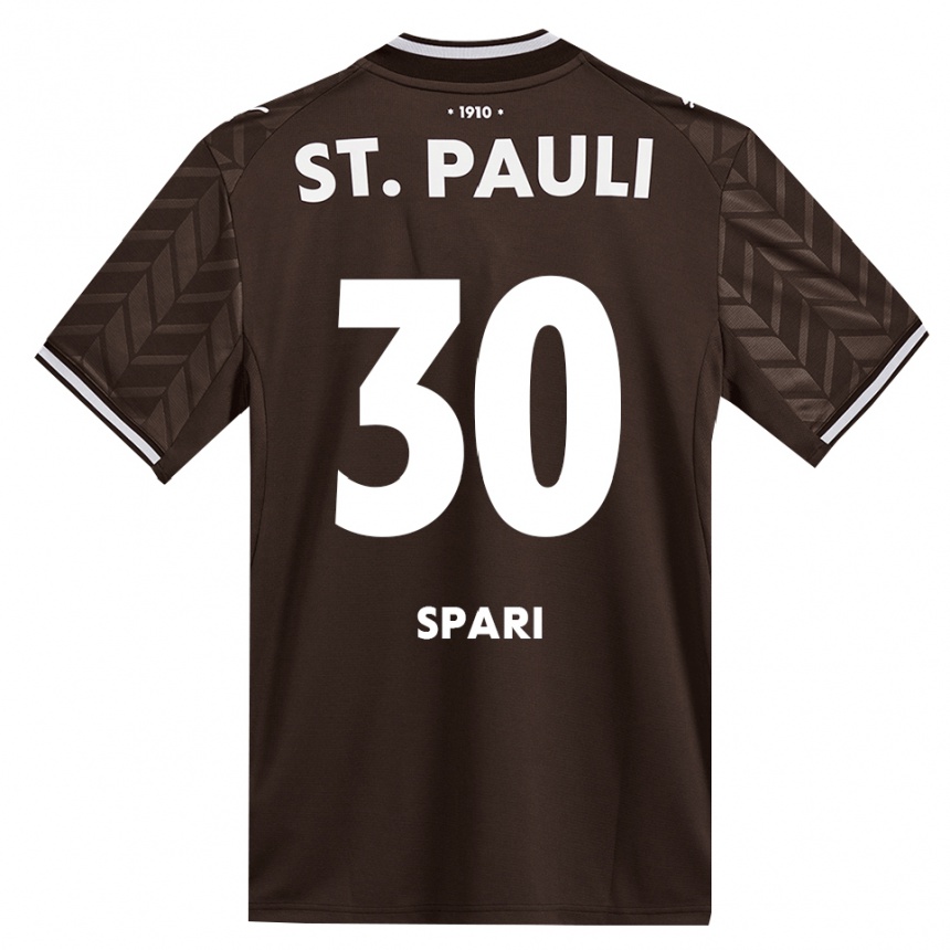 ילדים כדורגל Simon Spari #30 קפה לבן ג'רזי ביתית 2026/27