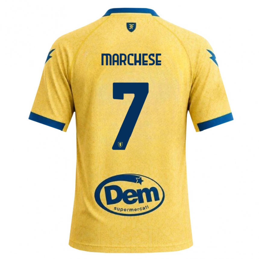 ילדים כדורגל Carmelo Marchese #7 חאקי שחור כחול ג'רזי ביתית 2026/27