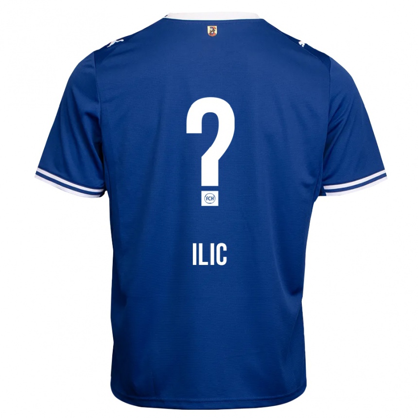 ילדים כדורגל Leana Ilic #0 כחול מלכותי לבן הרחק ג'רזי 2026/27