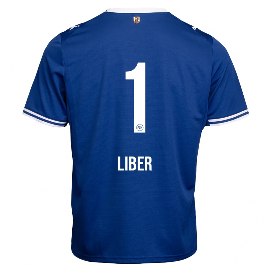 ילדים כדורגל Janina Liber #1 כחול מלכותי לבן הרחק ג'רזי 2026/27