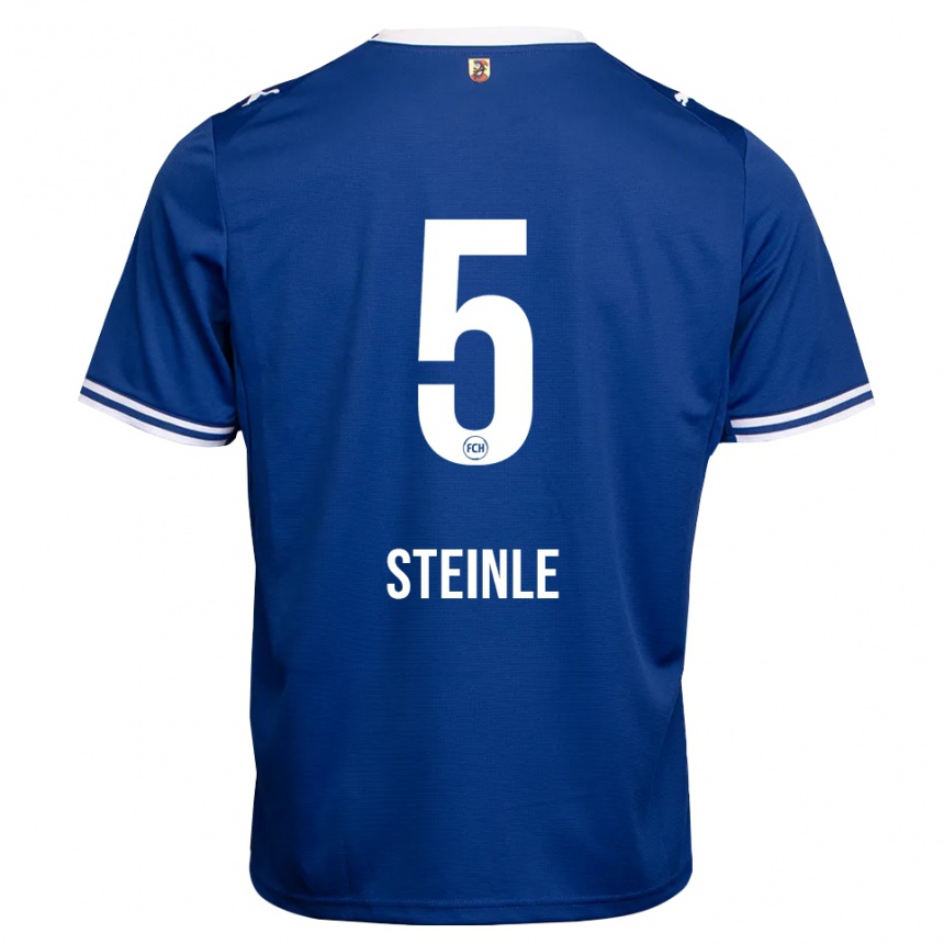ילדים כדורגל Joel Steinle #5 כחול מלכותי לבן הרחק ג'רזי 2026/27