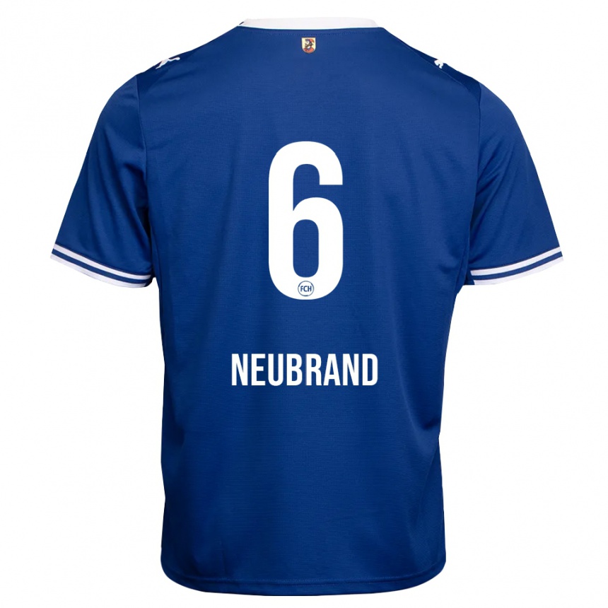 ילדים כדורגל Tina Neubrand #6 כחול מלכותי לבן הרחק ג'רזי 2026/27