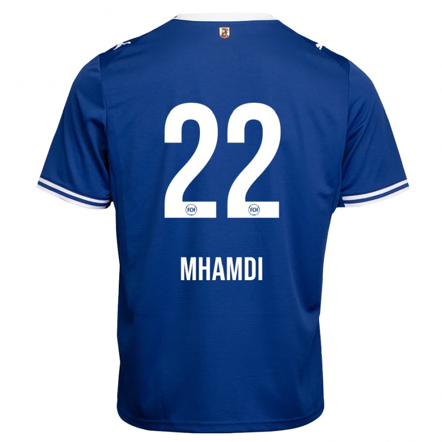 ילדים כדורגל אואליד מחמדי #22 כחול מלכותי לבן הרחק ג'רזי 2026/27