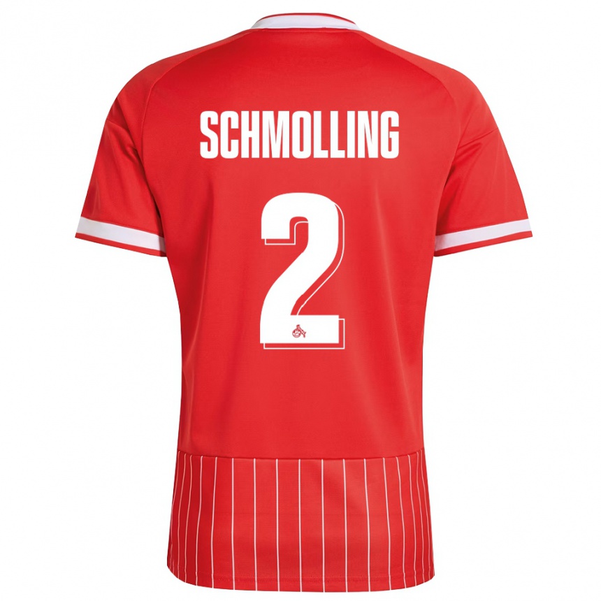 ילדים כדורגל Viktor Schmolling #2 ירוק אדום לבן הרחק ג'רזי 2026/27