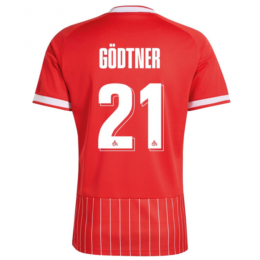 ילדים כדורגל Matteo Gödtner #21 ירוק אדום לבן הרחק ג'רזי 2026/27 ילדים כדורגל Matteo Gödtner #21 ירוק אדום לבן הרחק ג'רזי 2026/27