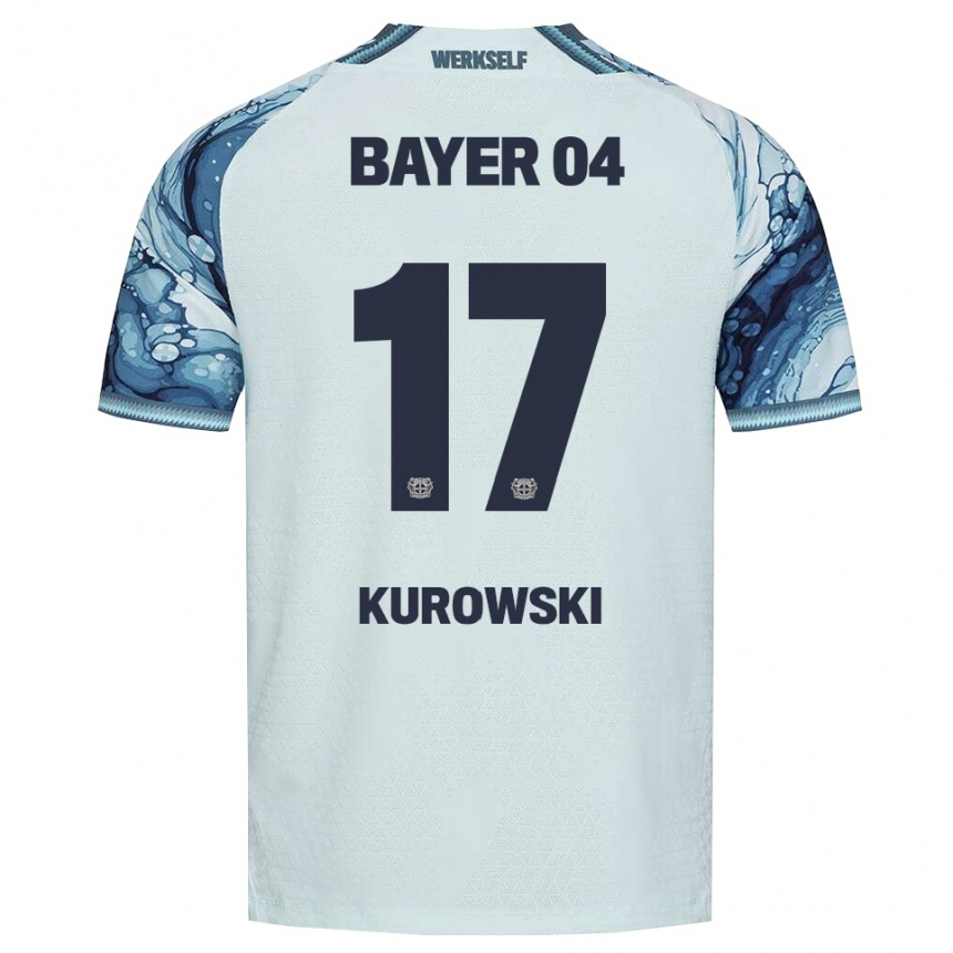 ילדים כדורגל Julien Kurowski #17 שחור ירוק כהה הרחק ג'רזי 2026/27