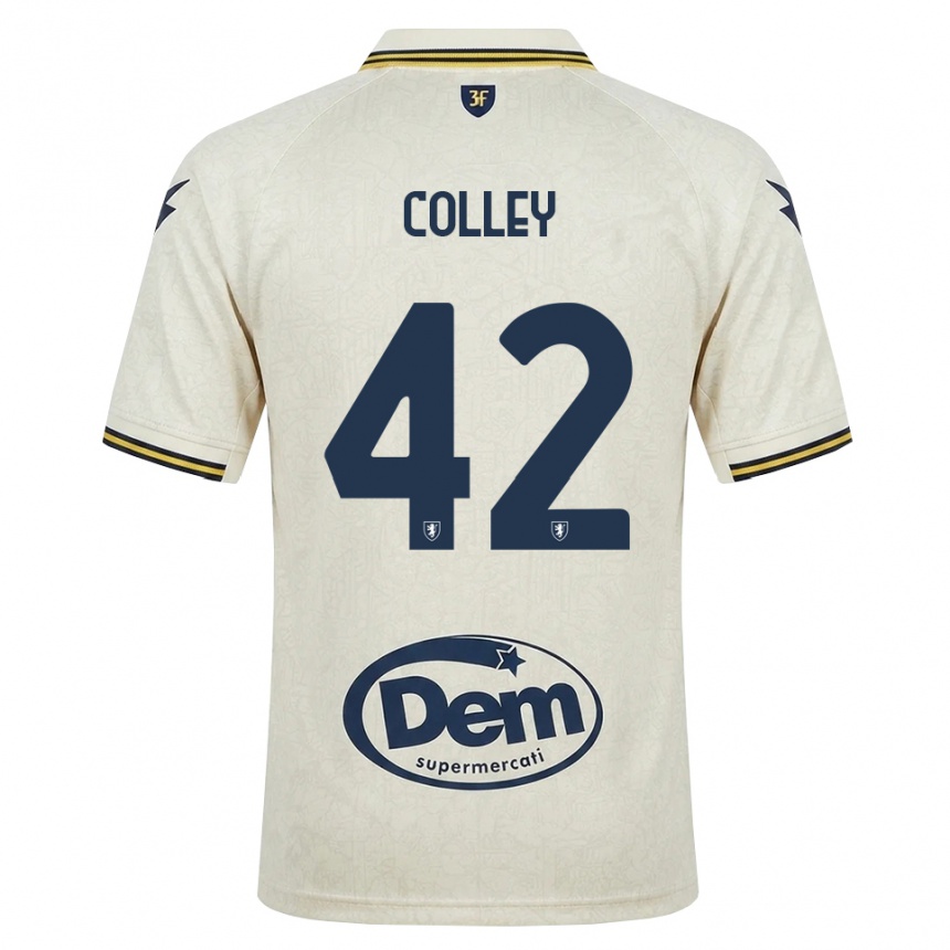ילדים כדורגל Muhammed Colley #42 תחרה ישנה צהוב שחור הרחק ג'רזי 2026/27 ילדים כדורגל Muhammed Colley #42 תחרה ישנה צהוב שחור הרחק ג'רזי 2026/27