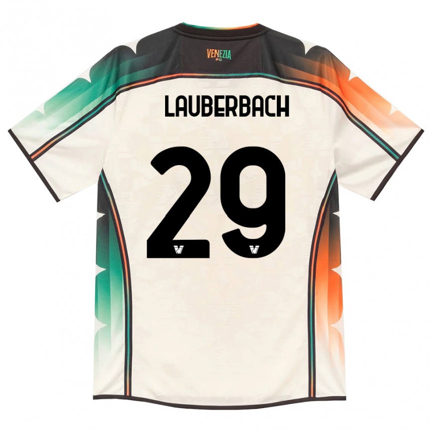 ילדים כדורגל Lion Lauberbach #29 תחרה ישנה כתום ירוק הרחק ג'רזי 2026/27